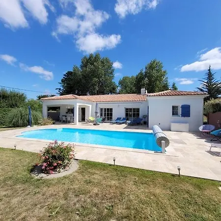 Jolie Maison Piscine Caillauderie Vakantiehuis Saint-Jean-de-Monts